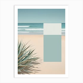 Sand And Sea Art Print