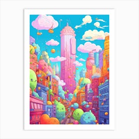 Cityscape 2 Art Print