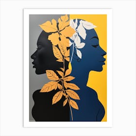 'Two Women' 1 Art Print