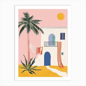 Beach House Art Print