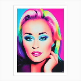 Christine Taylor Pop Movies Art Movies Art Print