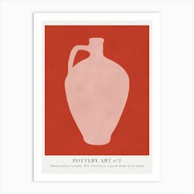 Pottery art 2 Art Print