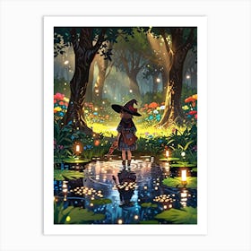 Fairy Forest 10 Art Print