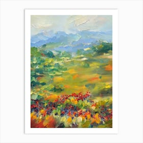 Crown Of Thorns Impressionist Painting Art Print