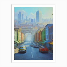 Street Scene Art Print