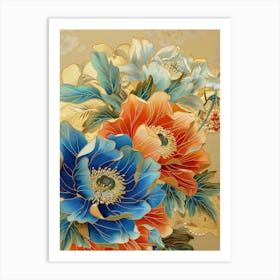 Chinese Flower Painting 73 Art Print