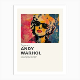 Museum Poster Inspired By Andy Warhol 3 Art Print