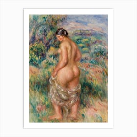 Standing Bather, Pierre Auguste Renoir Art Print