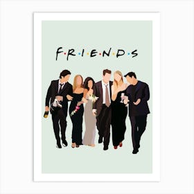 Friends Print | Friends TV Show Print Art Print