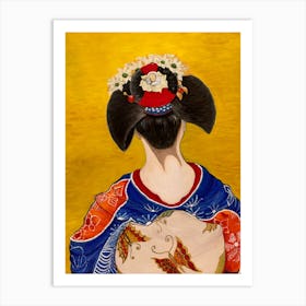 Geisha 1 Art Print