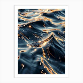 Water Ripples 1 Art Print