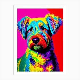 Komondor Andy Warhol Style Dog Art Print