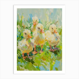 Ducklings Art Print