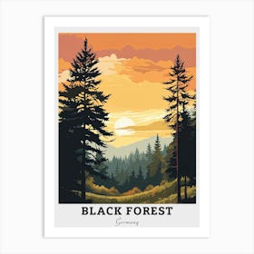 Black Forest Travel 1 Art Print