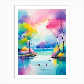 Rainbows In The Sky 1 Art Print