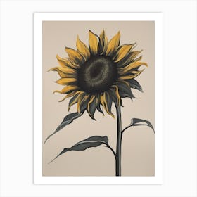 Sunflower 2 Art Print