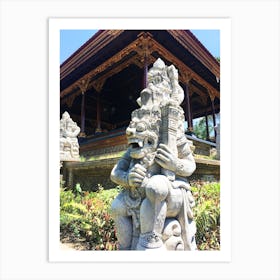 Ubud Palace, Bali, Indonesia 3 Art Print