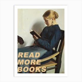 Read More Books Art Print