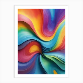 Abstract Painting 145 Art Print