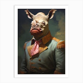 Rhinoceros Art Print