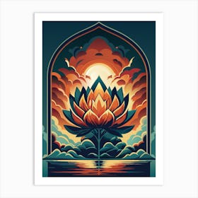 Lotus Flower 6 Art Print