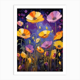 Poppies 20 Art Print