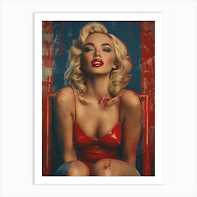 Sexy Blond Art Print