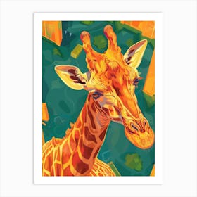 Giraffe 194 Art Print