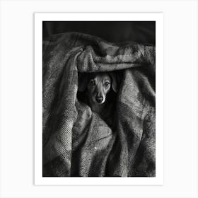 Dachshund.Generated AI. Wall Art Print 9 Affiche