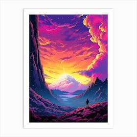 Sunset Art Print