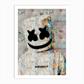 Dj Marshmello Art Print