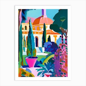 Giardino Di Boboli, Italy Abstract Still Life Art Print