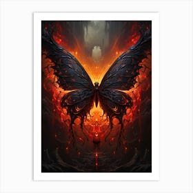 Demon Butterfly Art Print