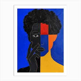 Afro-American Woman 68 Art Print