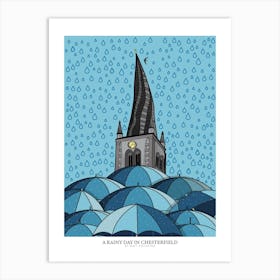 Rainy Day In Chesterfield Poster