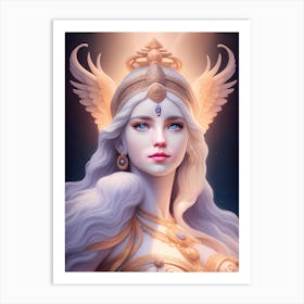 Beautiful Goddess #9 Art Print