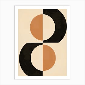 Ivory Dornbirn Geometric Silence Art Print