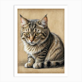 Kitty Cat Art Print