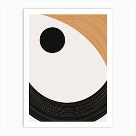 Yin And Yang, Bauhaus 1 Art Print