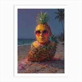 'Pineapple' 1 Art Print