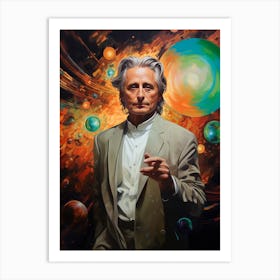 Michael Douglas (2) Art Print