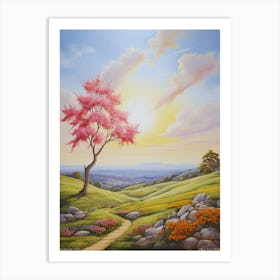 Piedmont, USA,spring season. 1 Art Print