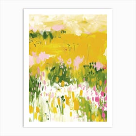 Field Of Yellow 3 Art Print