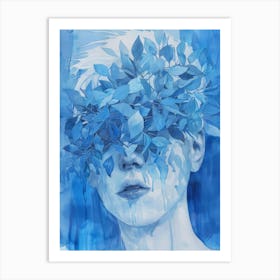 'Blue Eyes' 2 Art Print