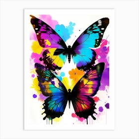 Colorful Butterflies 125 Art Print