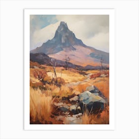Cradle Mountain Australia 1 Mountain Painting Art Print