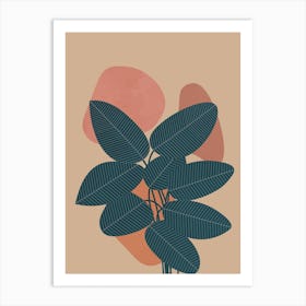 Botanical Leaves Art Print