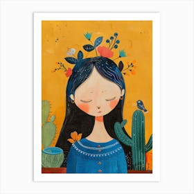 Mexican Girl 6 Art Print