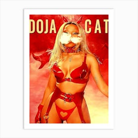 Doja Cat Scarlet Art Print