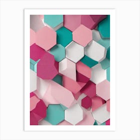 Geometric Wall Art Art Print